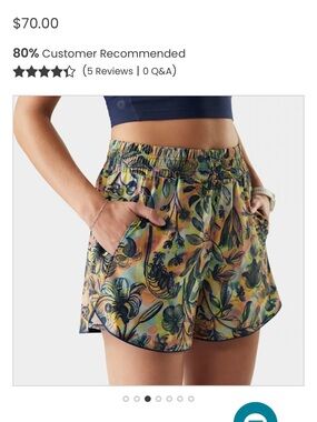 Smartwool Active Lined Short 3” Women’s XS NEW